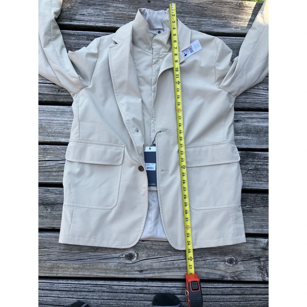 Cardinal of Canada Utility Removable Bib Sport Jacket Med Luxury Sport Coat Tan